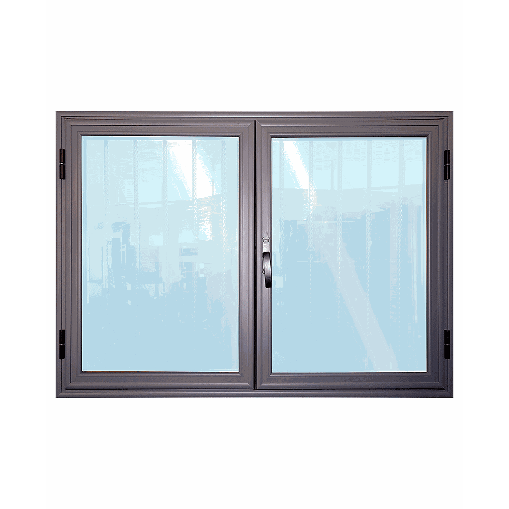 Fenêtre AL9 - Aluminium Frappe - 2 Venteaux